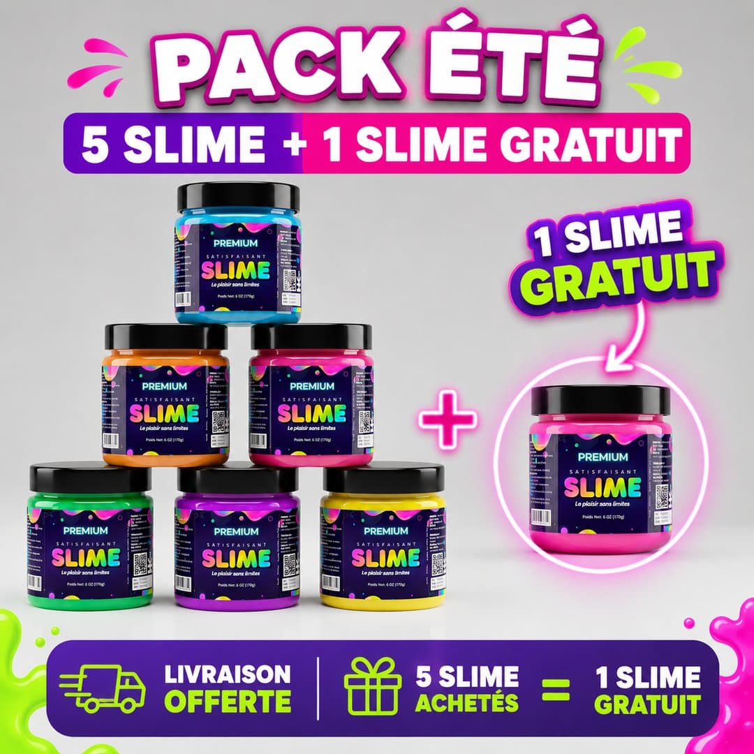 Pack Été — 6 Slimes