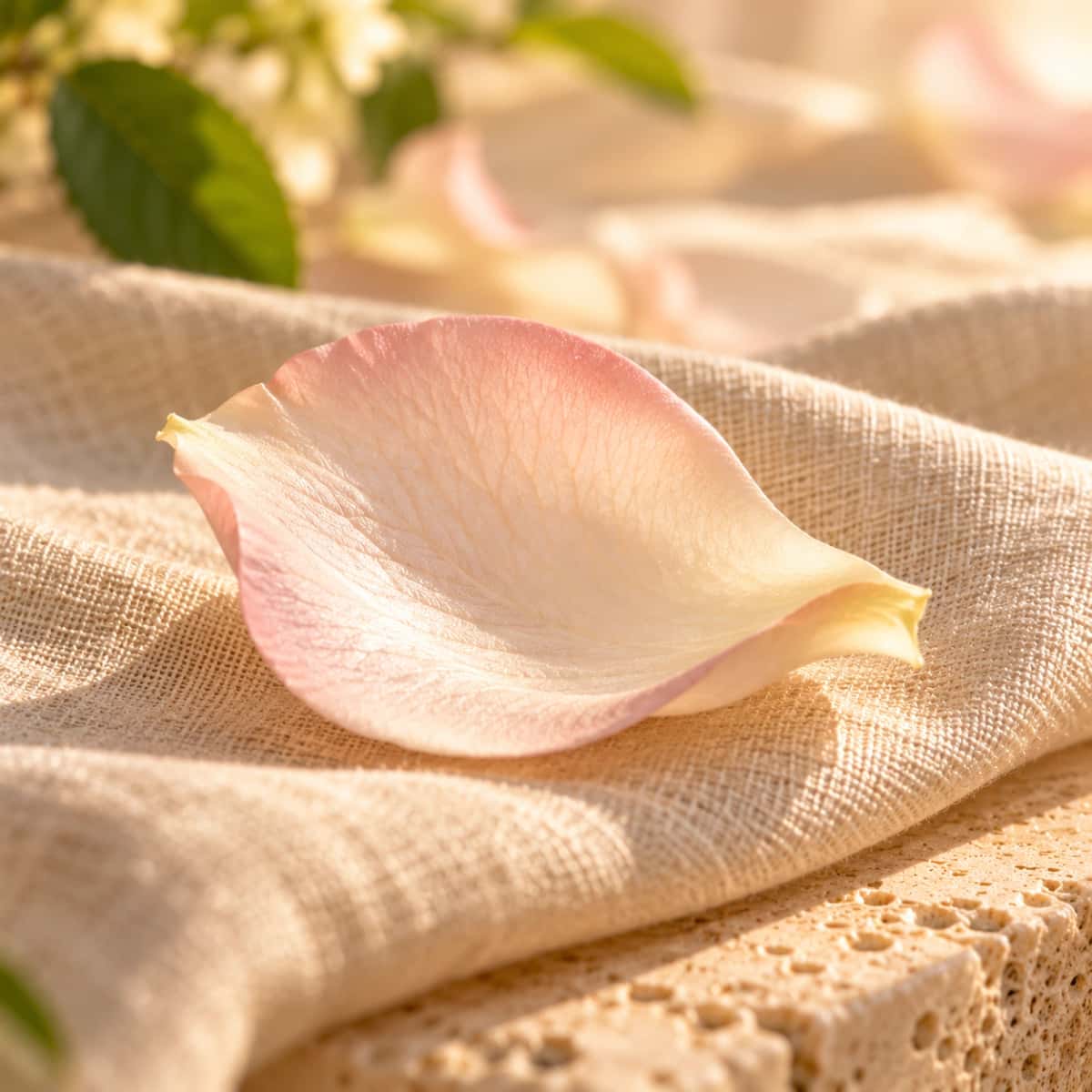 Silence de Soie — Pétale de rose pâle