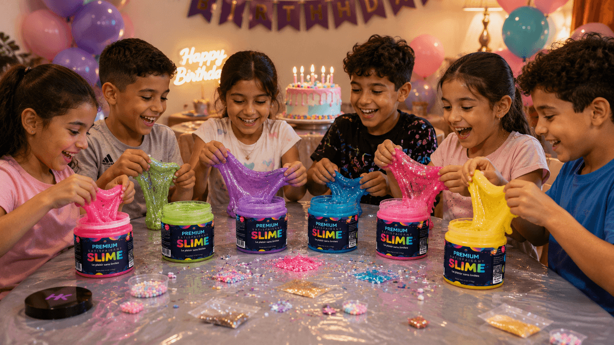 Organiser un Atelier Slime pour un Anniversaire Enfant en Tunisie