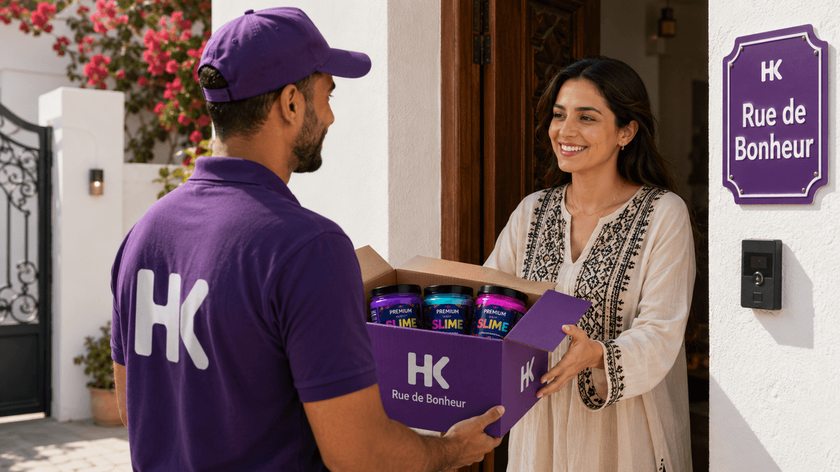 Livraison de Slime Partout en Tunisie en 24-48h