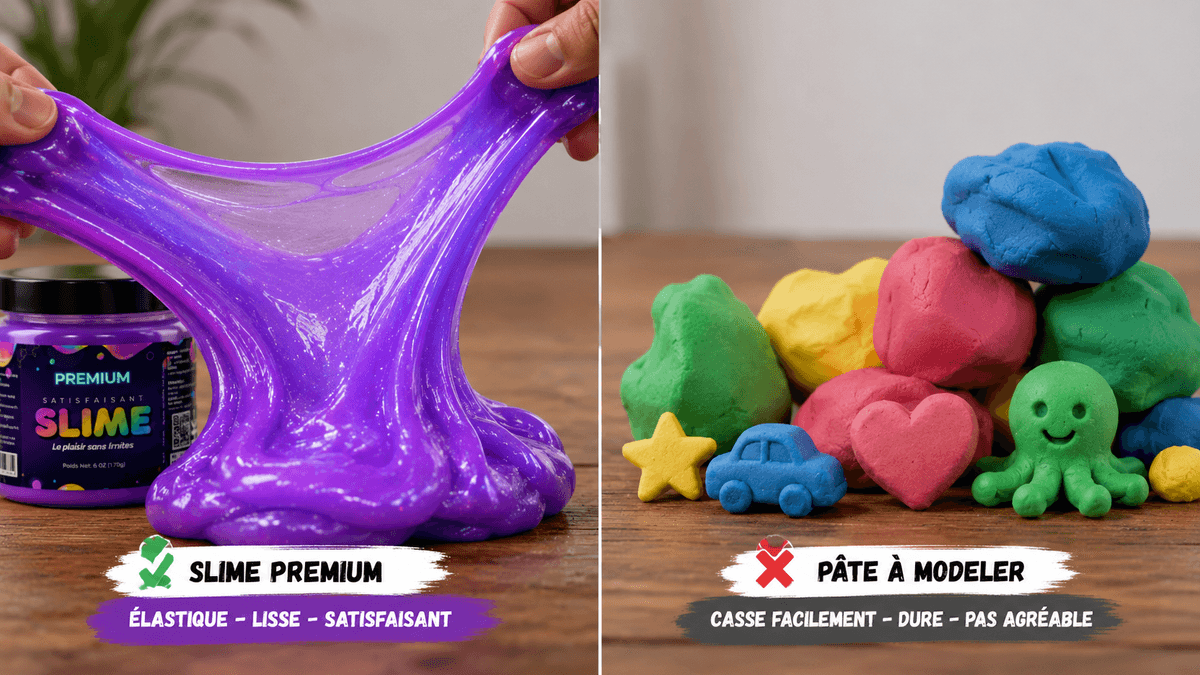 Slime vs Pâte à Modeler : Quel Jouet Créatif Choisir ?