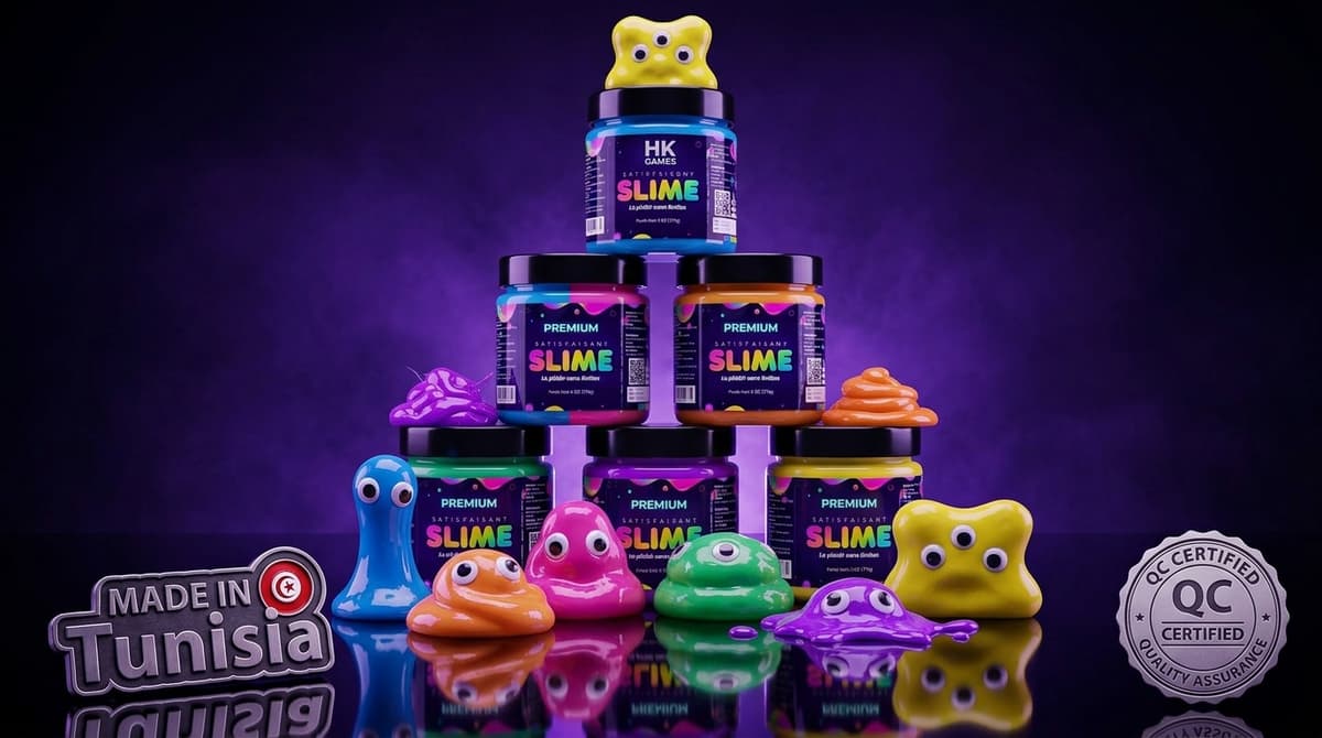 Pourquoi Choisir HK Games pour Votre Slime en Tunisie ?